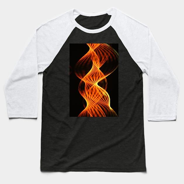 Light Painting Baseball T-Shirt by OVP Art&Design